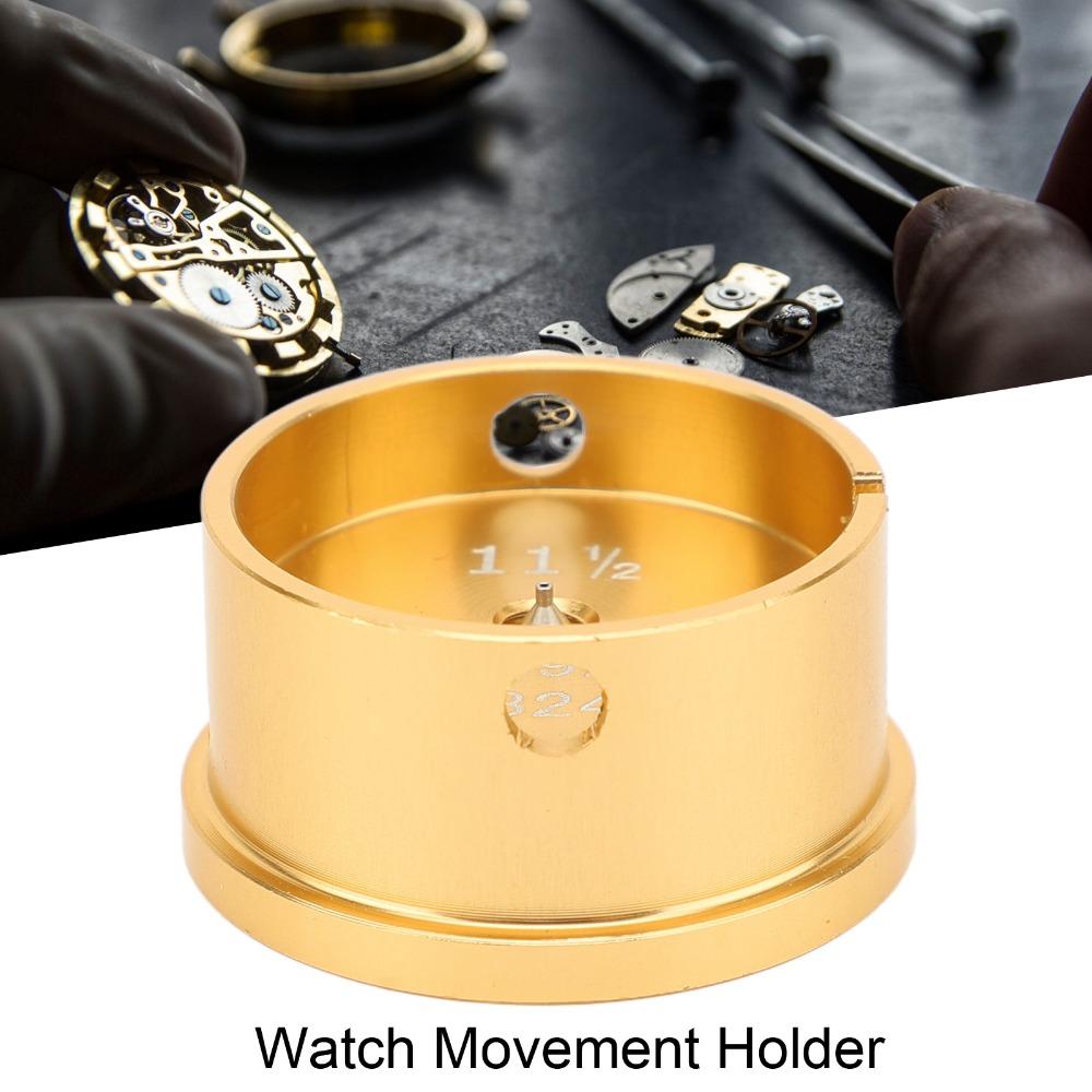 Алюминиевый сплав Держатель механизма часов Золотая основа для механизма часов Ремонтная стойка для механизма часов 2892 2824 Установка механизма