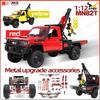Xks Mn82T Lc79 1:Радиоуправляемая машина масштаба 1/12 4WD 2.4G с дистанционным управлением, пикап с краном - Внедорожная игрушка для лазания для детей, рождественский подарок