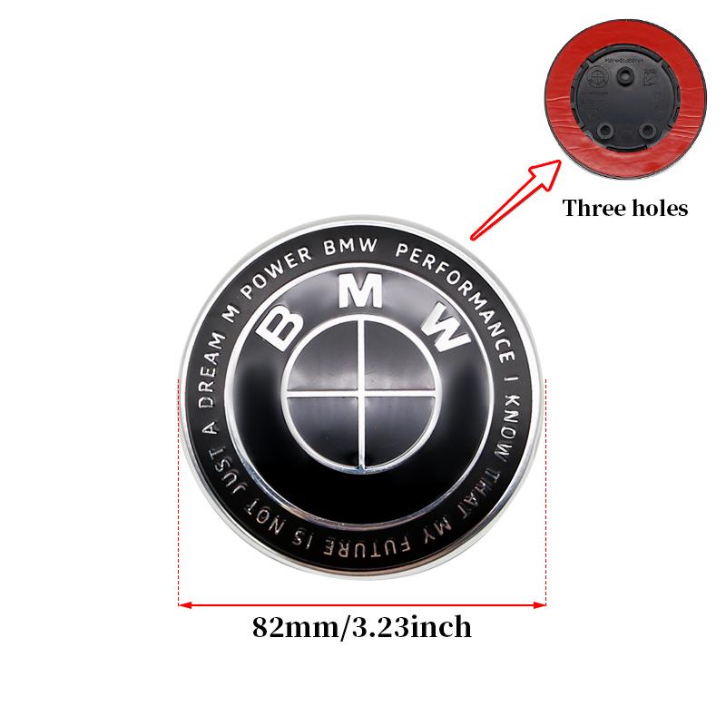 Черный передний значок на капот 82 мм, задний значок 74 мм для BMW, колпачки ступицы колеса 68 мм 56 мм, руль 45 мм, ABS, аксессуары для автотюнинга