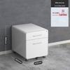 3-Drawer Mobile Under-Desk File Cabinet