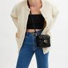 COACH Times Square Tabby Sheepskin Crossbody Bag, Shoulder Bag Small Women's Black CW628-B4BK