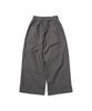 COTTON BELL Belt Cuff Wide Pants - Gray
