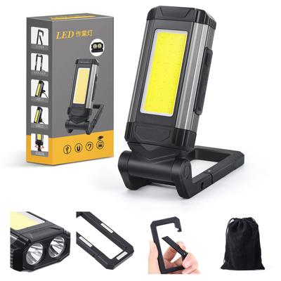 Benature Work Light LED USB перезаряжаемый COB фонарь складной рабочий фонарь с магнитным крючком 500 люменов вращение IPX6 водонепроницаемый 7 освещение