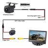 7" Monitor With AHD1080 ADAS AI Smart Tracking Recognition Pedestrian/Vehicle Detection and Warning Car Rear View Parking Camera