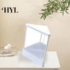 Precision Mirror Non-Reversing True Makeup High Clarity Desktop Vanity Men Women Image Inverted Standing Cosmetic High-precision