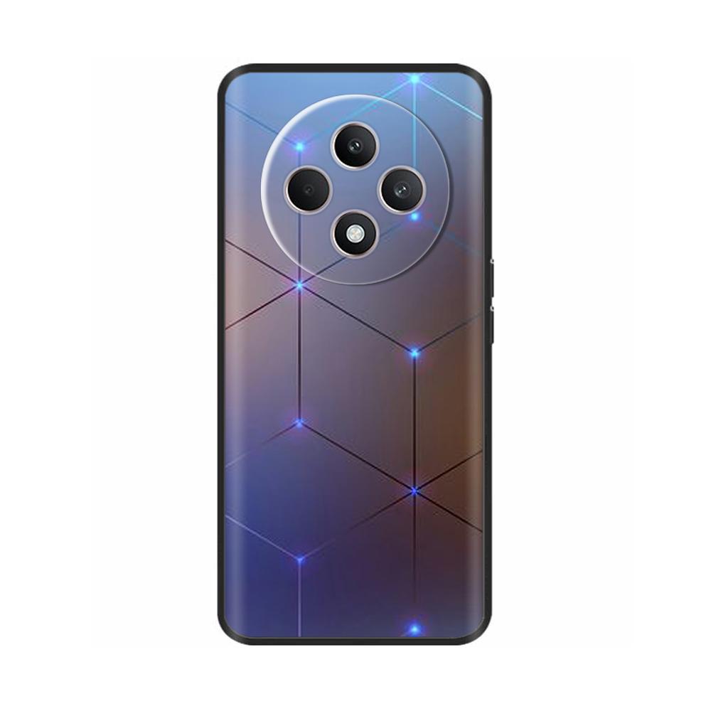 Чехол для Oppo Reno 12F 4G Reno12 F 5G, противоударный чехол, милые расписные мягкие черные силиконовые чехлы для телефона для OPPO Reno12F 4G 5G Coque