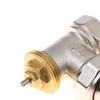 DN15 DN20 Brass Thermostatic Regulating Angle Valve High Precision Temperature Control for Residential Bathroom Plumbing Renovation
