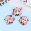 Значок с героями мультфильмов, аниме, шпион, семейная периферия, Арния, акриловая брошь, милое выражение, сумки для одежды, декоративная подвеска-паста
