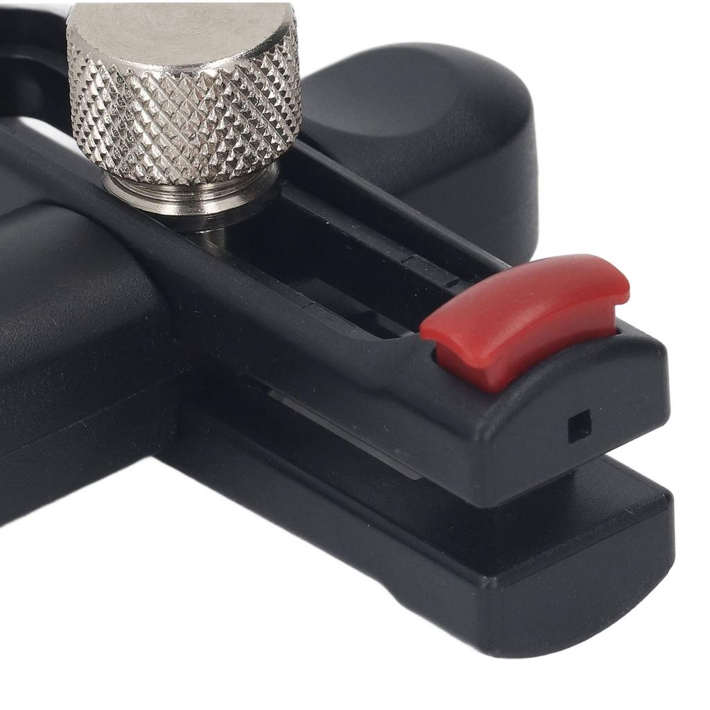 Adjustable Leather Cutter with 3 Blades Leather Strap and Rope Cutting Tool for 1‑5.5mm Thickness Within 52mm Width Belt