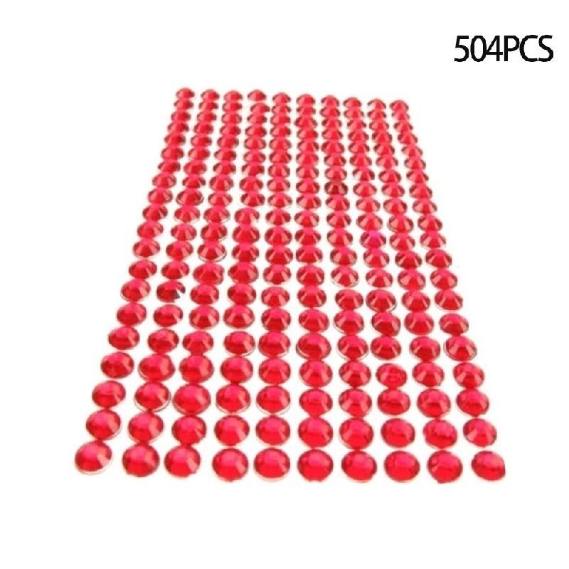 Art Diamond Self Adhesive Stickers Beauty S Rhinestones Car Decor Decal Styling Accessories