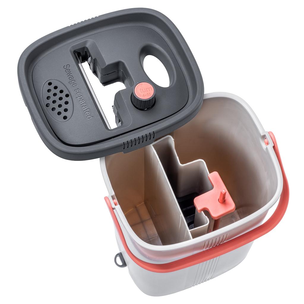 KADAX Плоская швабра с разделением чистой и грязной воды.