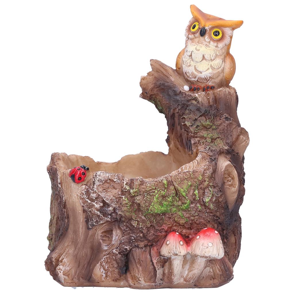 Plant Pot Innovative Waterproof Succulent Flower Bonsai Resin Planter Home DecorationEagle Standing On Tree