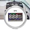2-дюймовый цифровой GPS-спидометр с регулируемым счетчиком пробега для автомобилей, яхт 12 В 24 В
