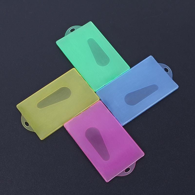 Прозрачный чехол для держателя бейджа из пластиковой карты