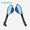 LMoDri Motorcycle CNC Aluminum Alloy Rearview Side Mirror Motorbike Back Side Mirrors For HONDA Yamaha