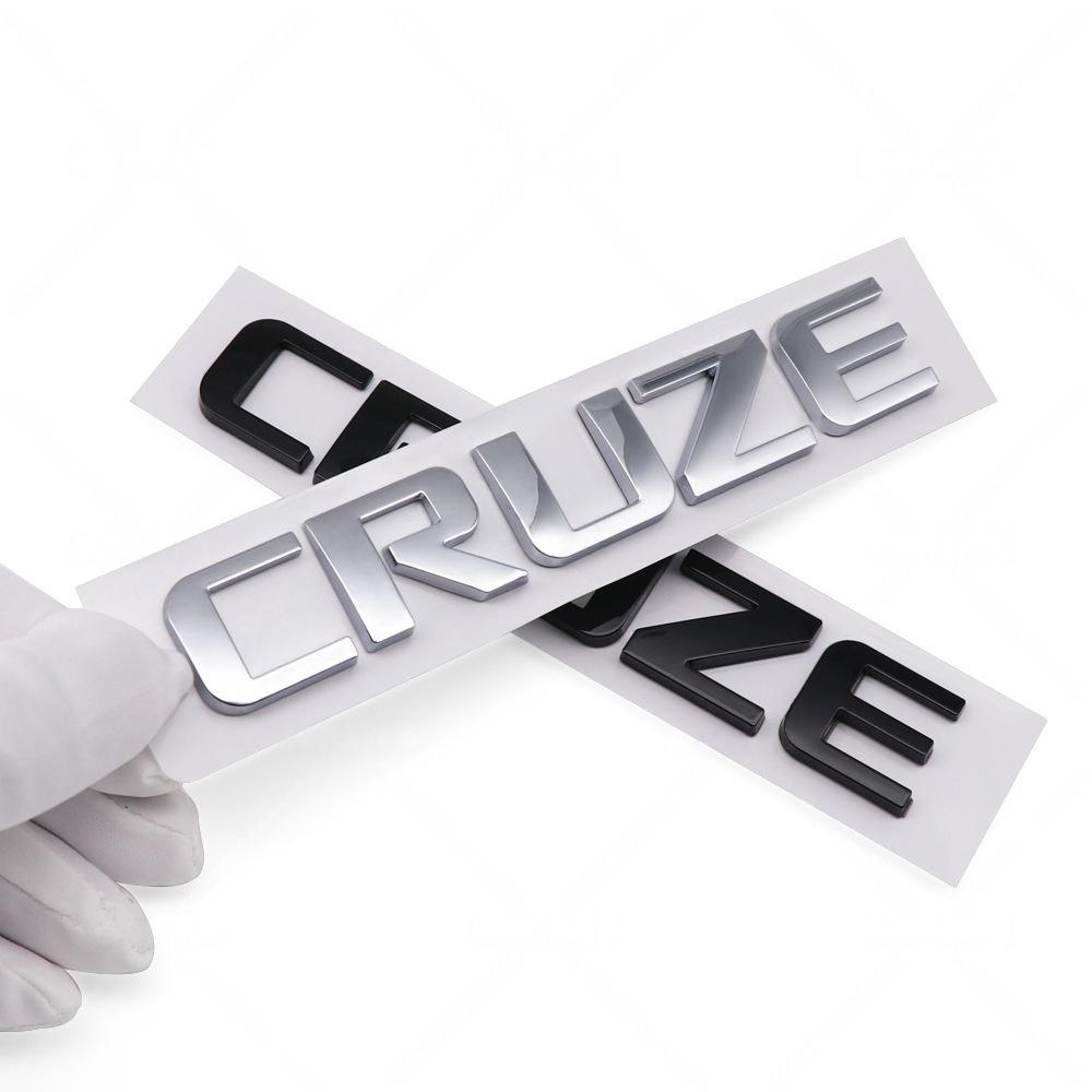 1Pc 3D ABS Car Letter Logo Sticker Tail Decoration Badge Auto Rear Trunk Emblem Decal Accessories