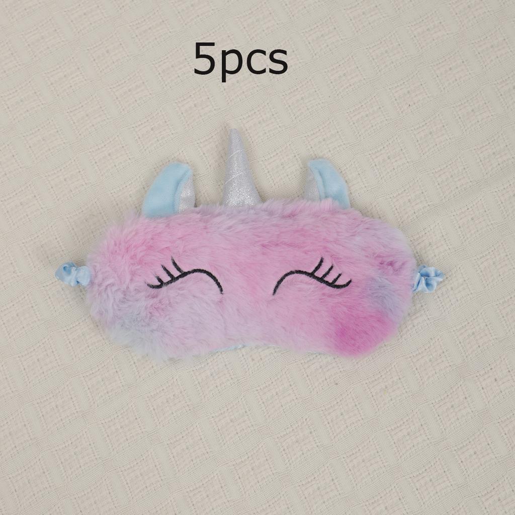 1 шт./3 шт./5 шт.-Мультяшная вечеринка с единорогами Аниме Маска для сна Детский подарок Милые повязки для глаз Дорожная маска для сна Маска для глаз Тень Отдых Повязка на глаза