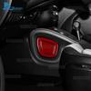 Настоящие мягкие наклейки из углеродного волокна для Mercedes Benz Smart 453 Fortwo/Forfour 2016 2017 2018 2019 Боковые стороны Рамка панели переключения передач автомобиля