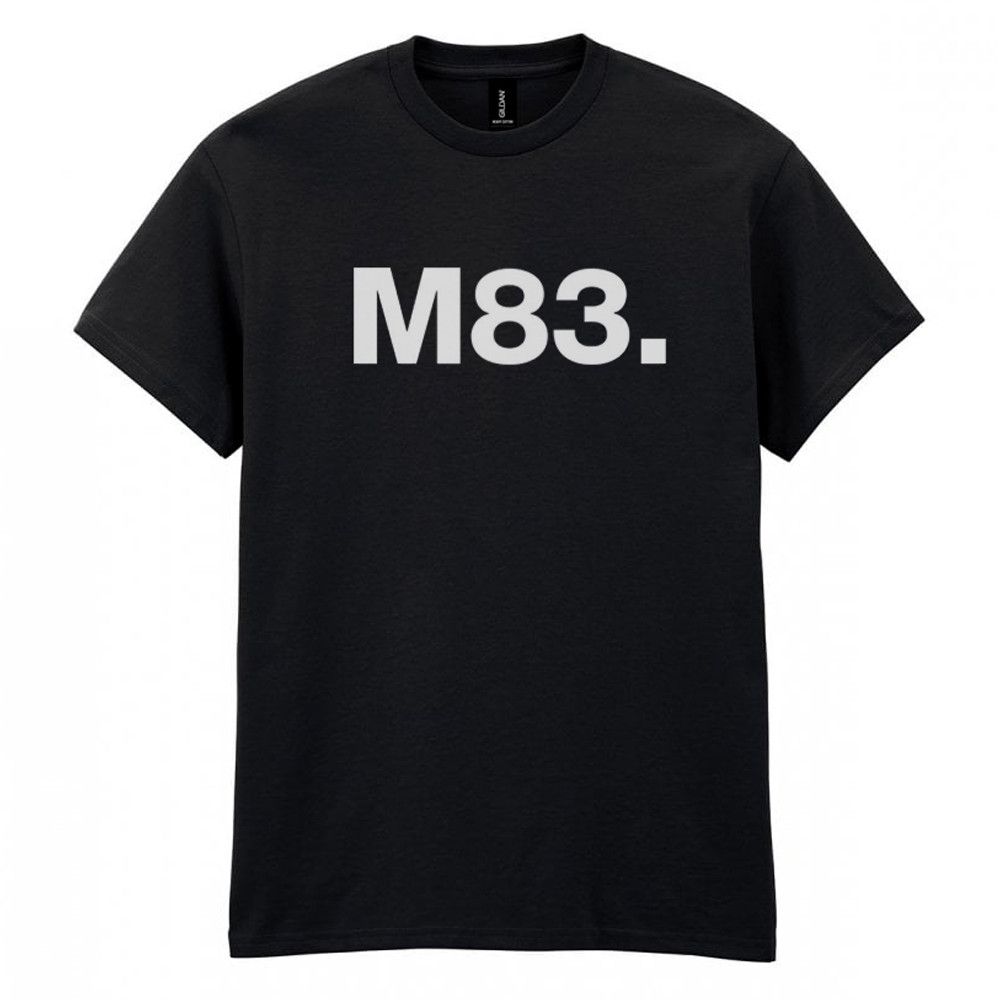 M83, logo - screen printed t-shirt