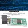 14 Pin LPC Interface TPM Module Board For MSI TPM 2.0 Module Strong Encryption for Win11 Green for MSI TPM2.0 Module TPM Module
