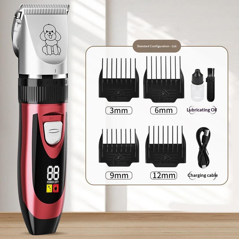 Multi-purpose hair clipper pet shaver electric clipper Teddy dog pusher cat electric scraper hair trimmer