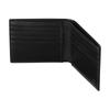 Gucci GG Emblem Portafoglio GG embossed pattern bifold cow leather wallet men's black
