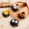 Halloween Pumpkin Ghost Spider Head Clip Mesh Hairpin Decoration Party Cosplay Props