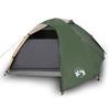 Camping Tent - vidaXL - 4 Persons - Waterproof - Green - Lightweight and Portable