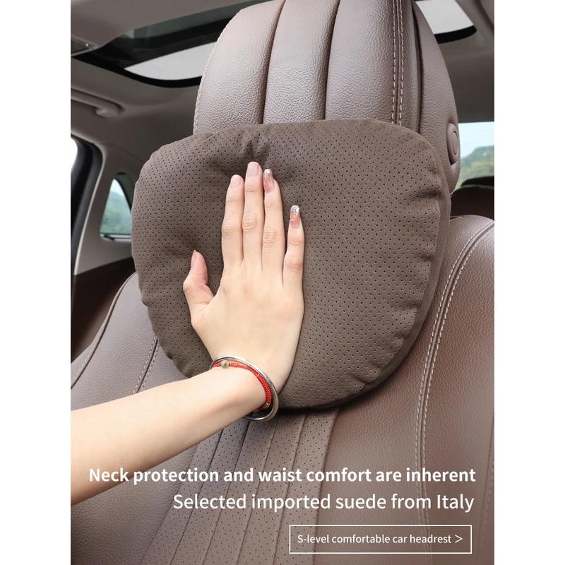 Для BYD Atto 3 Tang F3 E6 Yuan Plus Song Max F0 Qin G3 I3 Han Автомобильный подголовник Поддержка шеи Сиденье Поясничная подушка Мягкая подушка для шеи