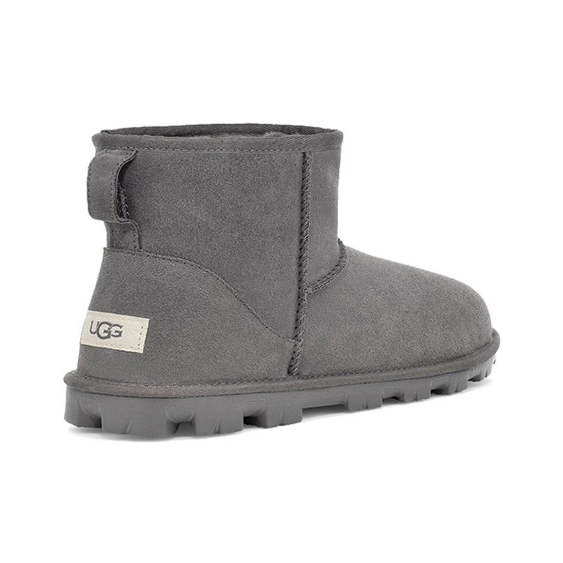 UGG Женские сапоги Essential Mini Classic Plush Snow Boots Charcoal 1115030-CHRC