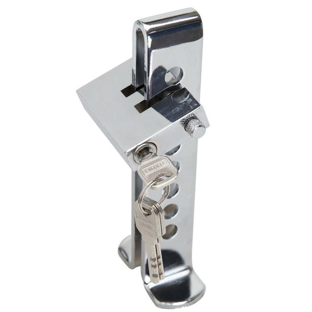 Steel Forging Clutch Brake Pedal Lock 8 Holes Anti-theft Devices Accessories Set