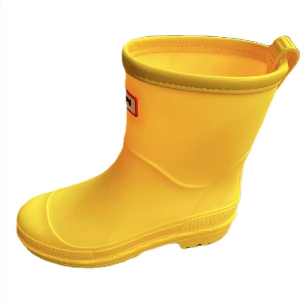 Женские новые модные резиновые сапоги средней длины для взрослых