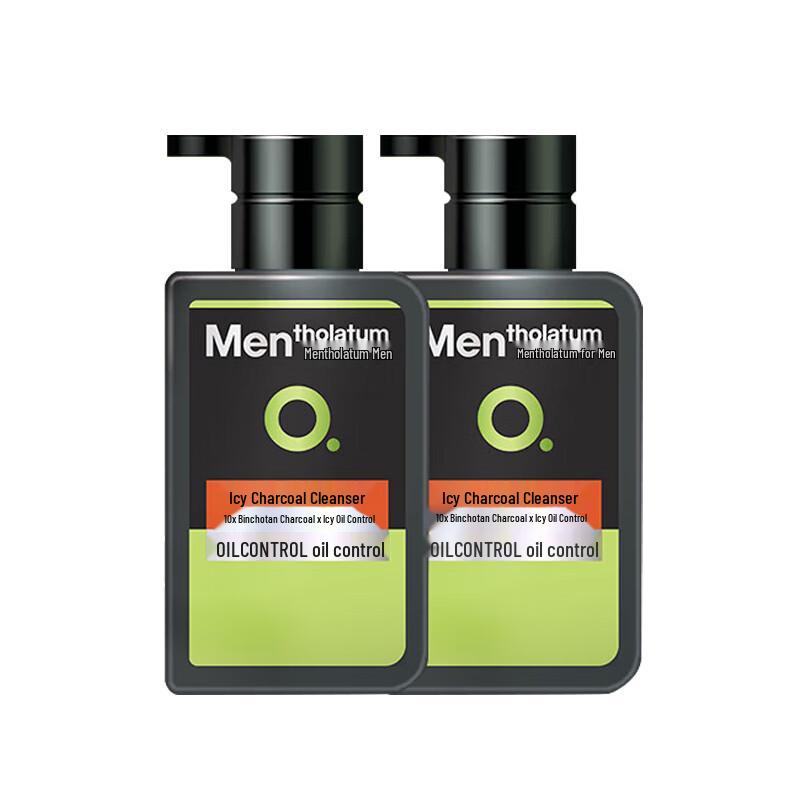 Mentholatum Men's Ice Cool Charcoal Очищающее средство для лица