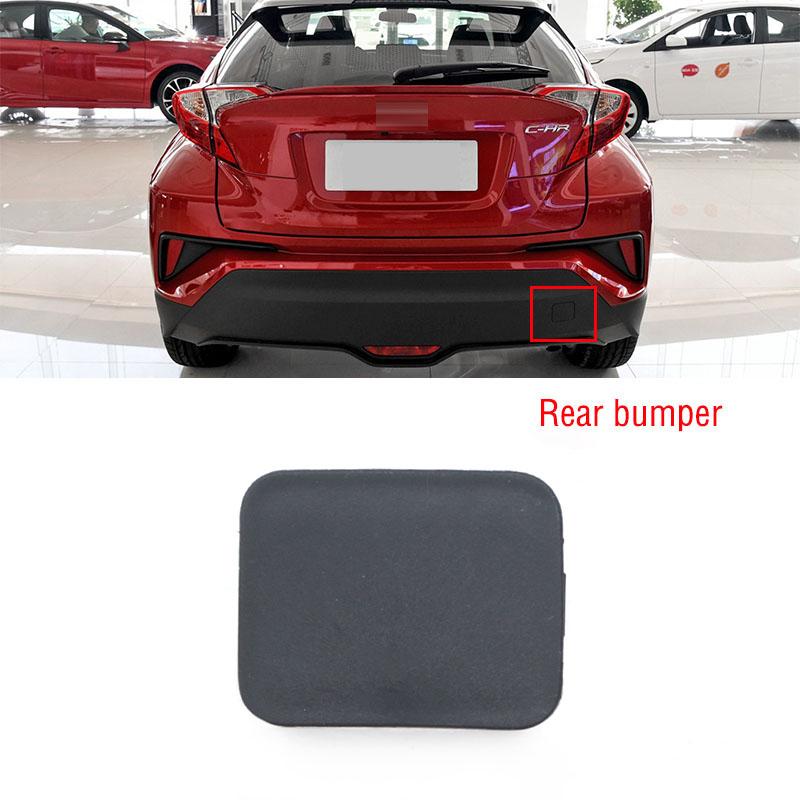 For Toyota C-HR CHR 2016 2017 2018 Car Front Rear Bumper Tow Hook Cover Trailer Hauling Eye Cap