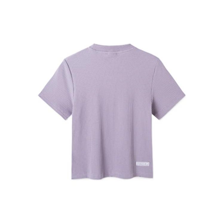 Anta Женская футболка с круглым вырезом и принтом, фиолетовая 962229145-1