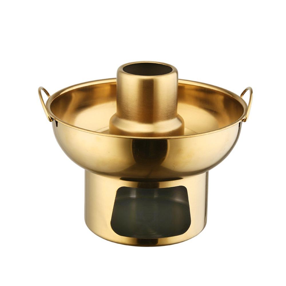 Double Ear Dessert Hotpot Thickened Charcoal Hot Pot Trendy Tom Yum Hot Pot Restaurants