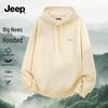 Jeep Мужская повседневная толстовка с капюшоном из плотного материала
