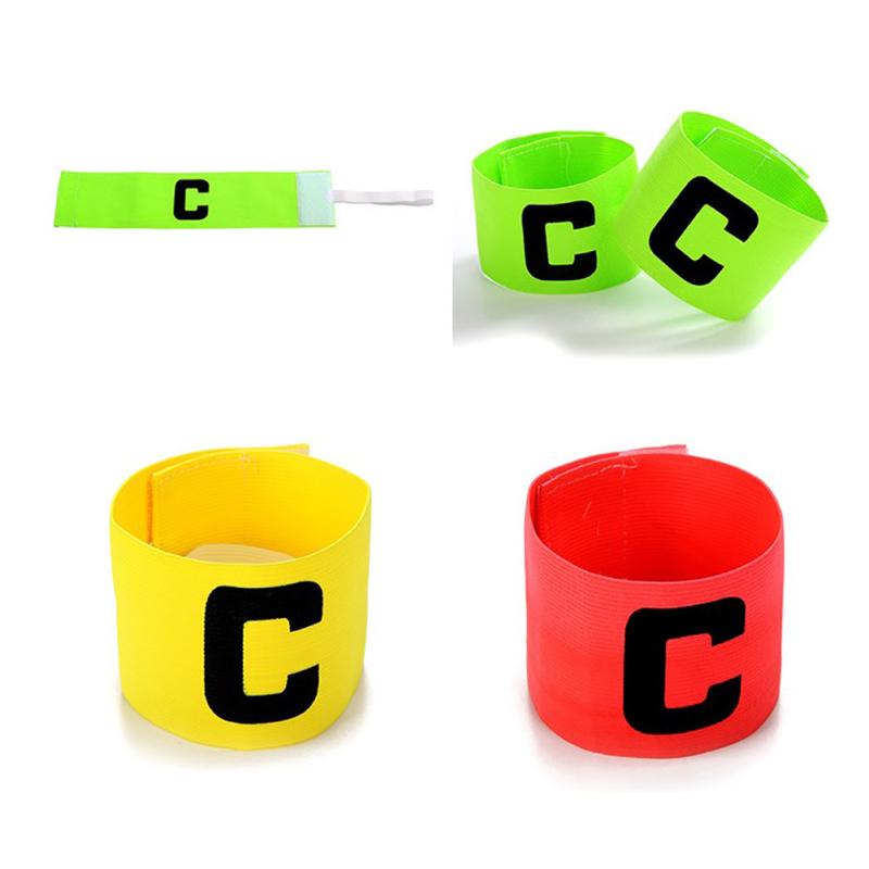 Яркий цветной футбольный капитан, повязка на руку, волшебная лента, защита от падения, для взрослых и молодежи