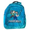 Kids Backpack Minecraft - 38cm - 2 Compartments - Water-Repellent Polyester - Optimal Comfort