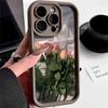 Силиконовый чехол для iPhone 14 Pro Max цвета розовый кварц, противоударный, полная защита для 11/12/13/XR