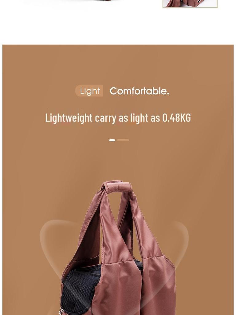 Portable Cat & Dog Carrier: Breathable, Large-Capacity Handbag/Backpack