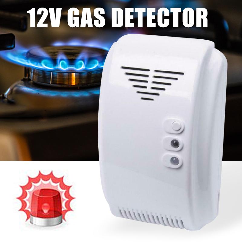 PDTO Новый 12 В газовая сигнализация RV автомобильный детектор утечки природного газа сжиженного газа