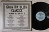 LP Record VARIOUS  Country Blues Classics Volume 1 BC5 BLUES CLASSICS 1965 US Blues Used