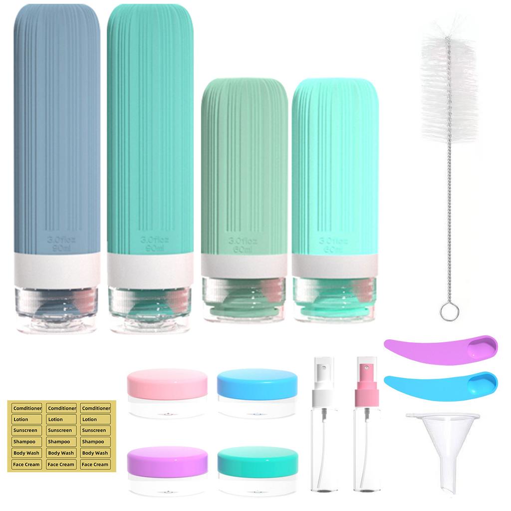 Silicone Sub-bottle, Shampoo, Shower Gel Storage Bottle, Portable Travel Sample