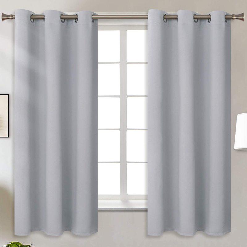 1 Panel Blackout Curtains for Bedroom Thermal Insulated Room Darkening Curtain for Living Room