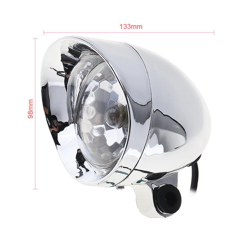Universal Retro Motorcycle Spotlight Small Fog Light Modified Accessory