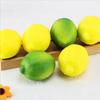 Christmas Party Lifelike Kitchen Wedding Decoration Fake Fruit Simulation Artificial Lemon