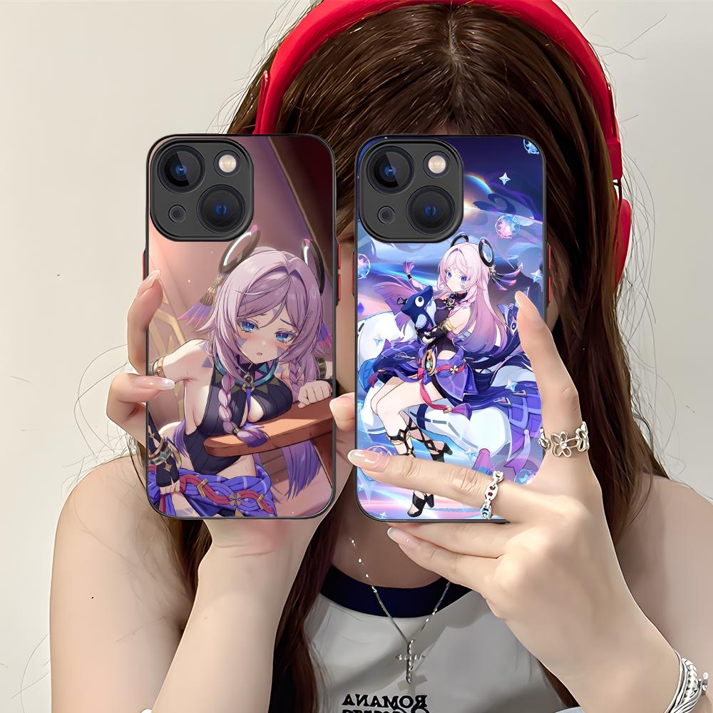 Genshin Impact Citlali Phone Case for iPhone 16 15 14 13 12 11 X XR XS 8 7 Pro Max Plus Mini Colour Printing Silicone Cover
