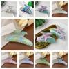 Acetic Acid Acetate Hair Claw Rhinestone Large Shark Clip Elegant Starfish Hair Grab Clip  Lady