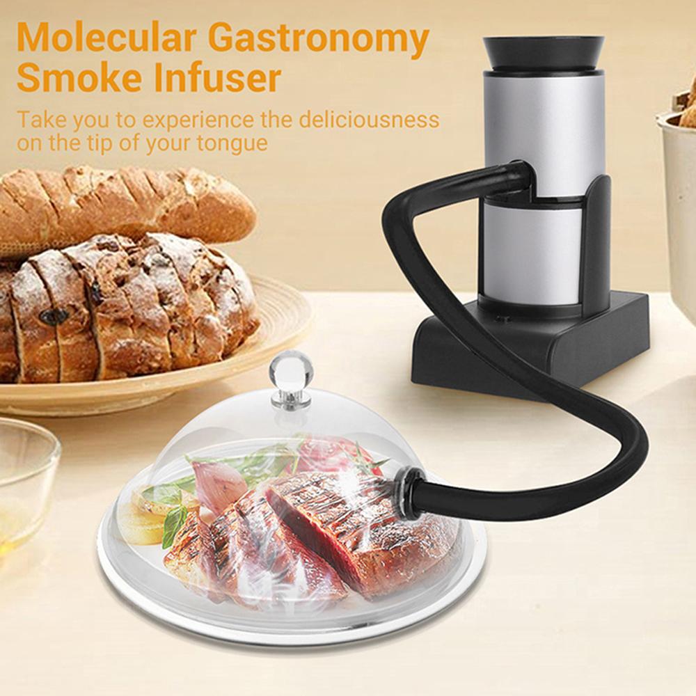 Портативный дымовой заварочный комплект для приготовления пищи, курильщика, напитков, продуктов, коктейлей, курильщика для кемпинга, барбекю, пикника